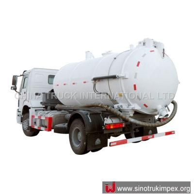 Sinotruk 4X2 Cleaning Sewage Suction Truck with Factory Price