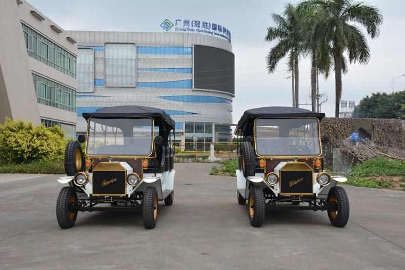 High Quality Good Price 8 Seats Electric Golf Cart with Lead-Acid Battery Electric Vintage Car