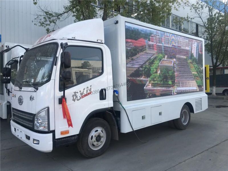 HOWO Light Dongfeng FAW Chassis P4 P5 P6 Mobile Advertising Truck Price for Sale