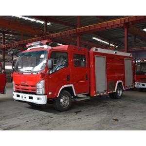 Lsuzu Double Cabin 6 Person 10000gallon Water and Foam Type Emergency Fire Fighting Truck