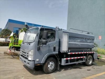 Japan Brand I Suzu 5000liter High Pressure Vacuum Tanker Combination Sewer Flushing Cleaning Jetting Truck