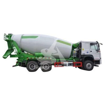 HOWO Truck Mounted Concrete Mixer Pump 10cbm 12cbm Trucks for Sale