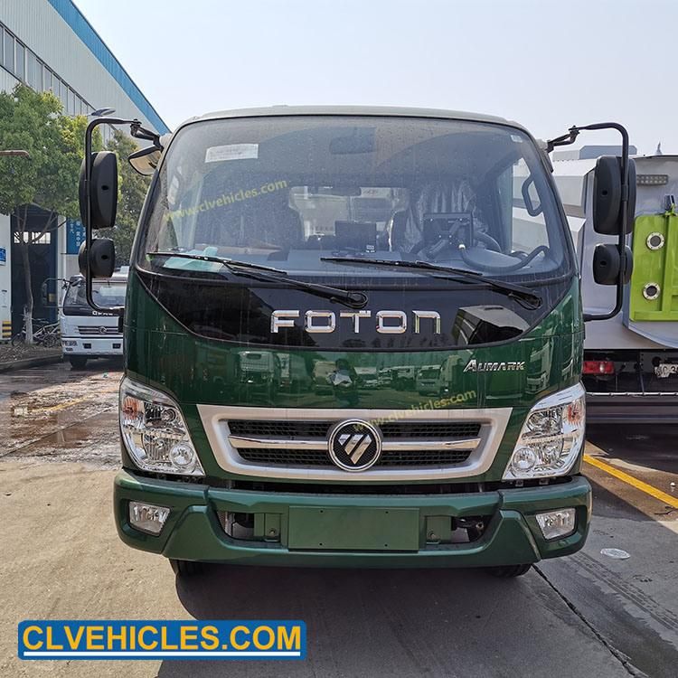 Foton Vacuum Sweeper 5000L Road Street Sweeping Cleaning Truck