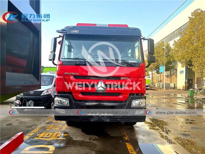 Sinotruk HOWO 4X2 6cbm 6000liters 6tons Water Tank Fire Fighting Truck Firefighter Truck Fire Rescue Truck