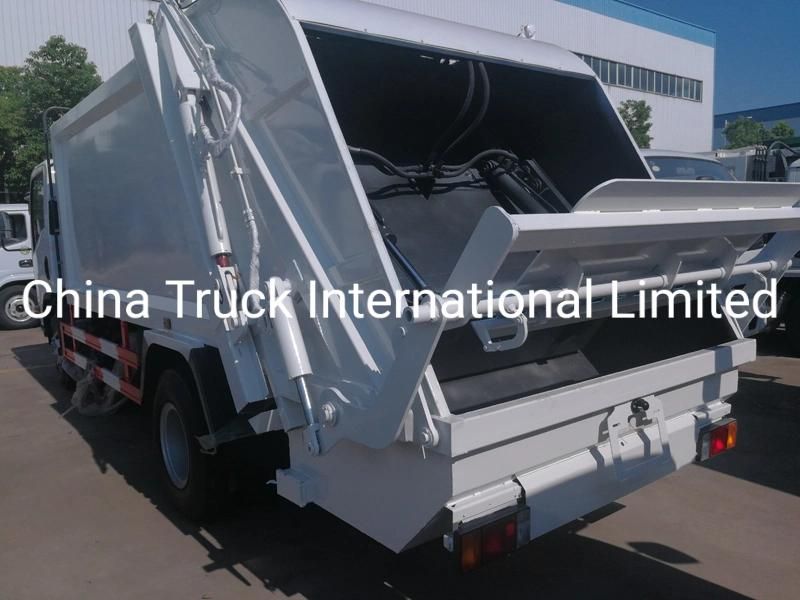 Isuzu Nqr 700p 4*2 189HP Garbage Container Truck