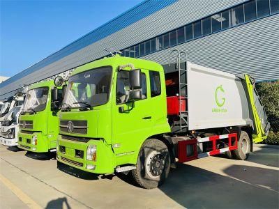 Dongfeng Kingrun Cu-Mmins Engine 170HP 190HP 210HP 8m3 10m3 12m3 14m3 Compactor Garbage Truck Price Philippines