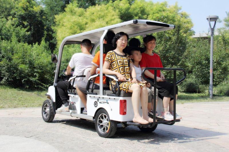 6 Seat Popular Luxury Sightseeing Car Golf Cart Cheap Electric Cars for Sale