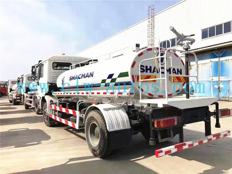 Shacman 10000liters 10cbm 10m3 10tons Water Bowser Truck Water Sprinkler Tank Truck Water Spraying Truck