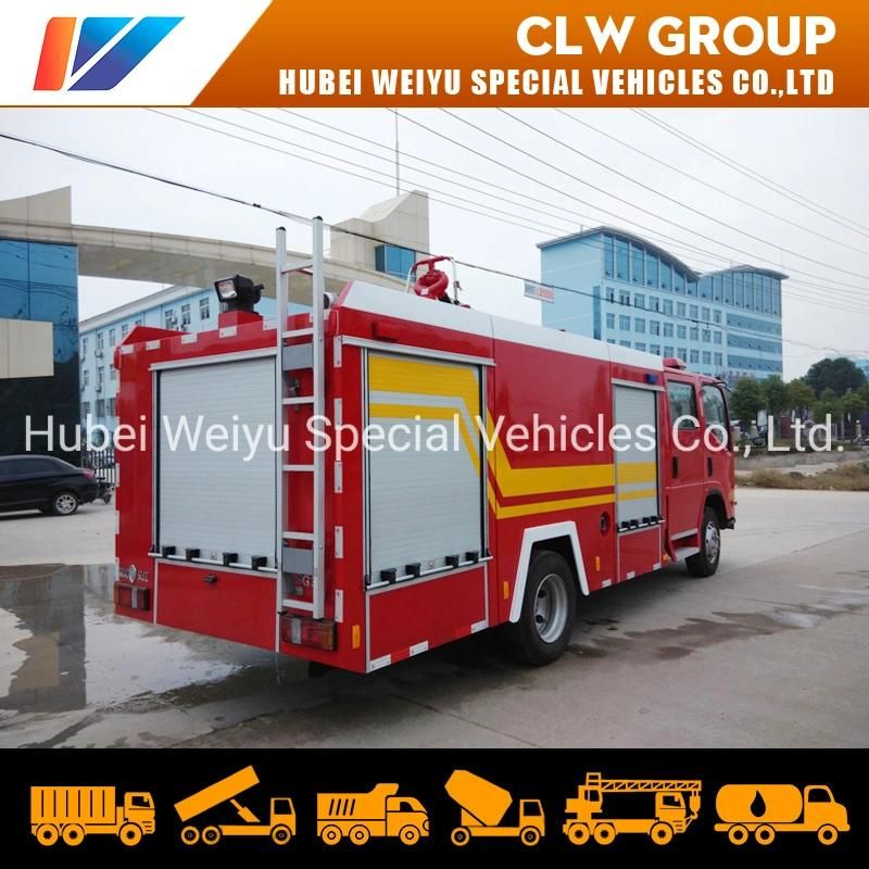 Japanese Brand 3000liters Water Tank Fire Engine 3tons Isuzu Water Tanker Fire Truck