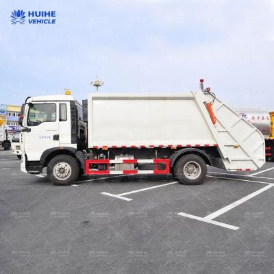 14 Cubic Meters Compression Garbage Truck Used Sinotruk HOWO 6X4 Garbage Truck