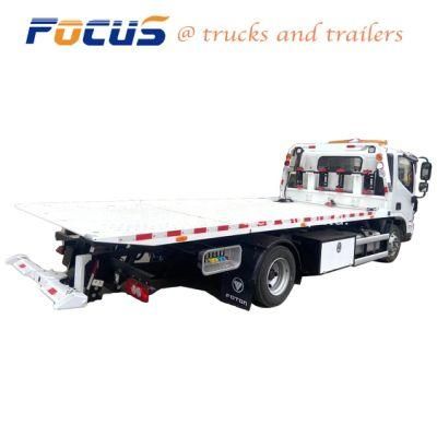 Flatbed/Platform Tilt Tray 2 Cars Carrier Emergency Road Recovery Wrecker Tow Trucks for Sale