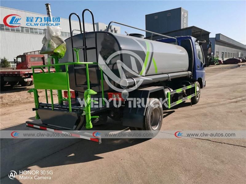 Foton Forland 10000liters 10cbm 10tons Water Sprinkler Truck Water Spraying Truck with High Pressure Water Cannon