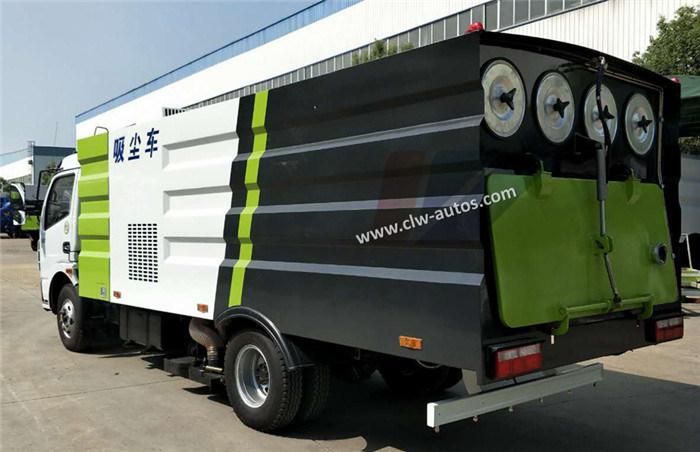 5ton 6ton Dongfeng 156HP Road Cleaning Truck Vacuum Sweeper Truck for Street Cleaning
