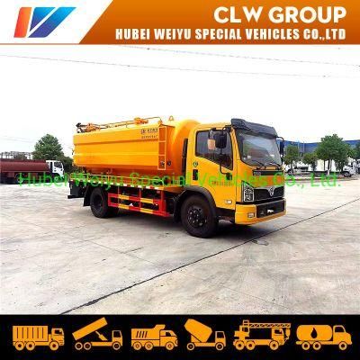 Dongfeng Furuicar 4000liters Water Tank 7000liters Septic Tank Vacuum Sewage Suction Truck Drainage Tank Truck