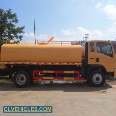 Sinotruk HOWO 4X2 10000 Liter 10m3 Water Spray Sprinkler Truck