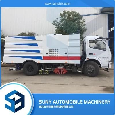 High Quality 10cbm 6 Wheeler Vacuum Road Sweeper Cleaning Truck for Sale