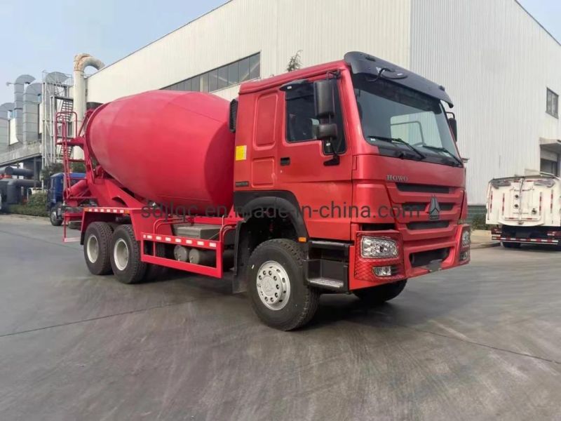 Good Quality Sinotruk HOWO 6X4 336HP LHD Concrete Mixer Tank Truck