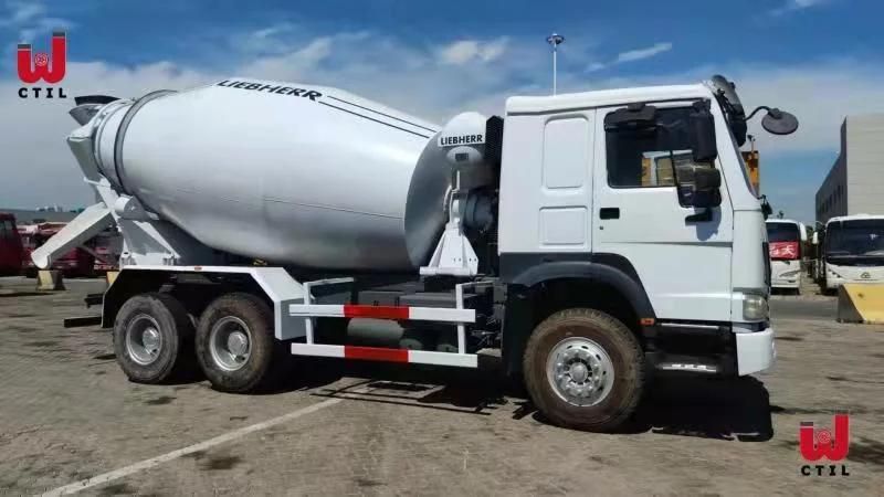 High Quality HOWO 10m3 Used Concrete Mixer Truck for Sale Cheap Price