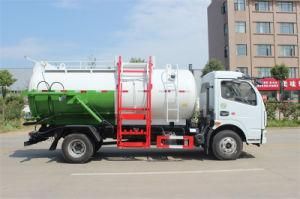 Factory 120HP Dongfeng 8000 Liters Restaurant Waste Food Garbage Vehicle for Sale