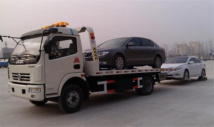 Dongfeng Frika 3 Ton 6 Wheels Small Wrecker Tow Trucks for Sale