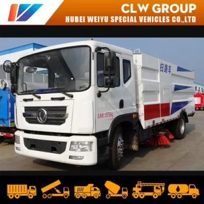 Dongfeng 8tons City Street Cleaning Machine Vacuum Cleaner 11-12cbm Road Special Garbage Sweeper Truck