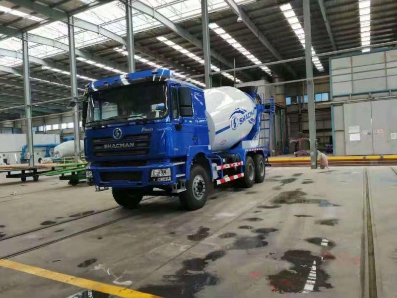 Hot Sale Shacman Heavy Duty 6X4 6 8 10 12 14 16 M3 Building Construction Project Machinery Concrete Mixer Truck Cement Mixing Truck