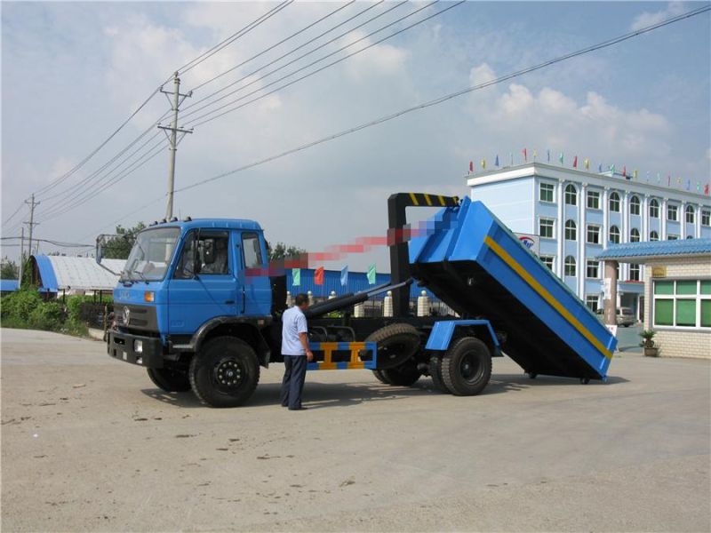 Dongfeng Tianjin Hook Lift Hydraulic System Garbage Truck Garbage Truck Dimensions