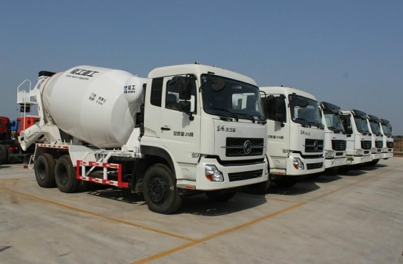 Dongfeng 10 Wheels Cement Mixer Truck Concrete Mixers Machinery Construction Equipment