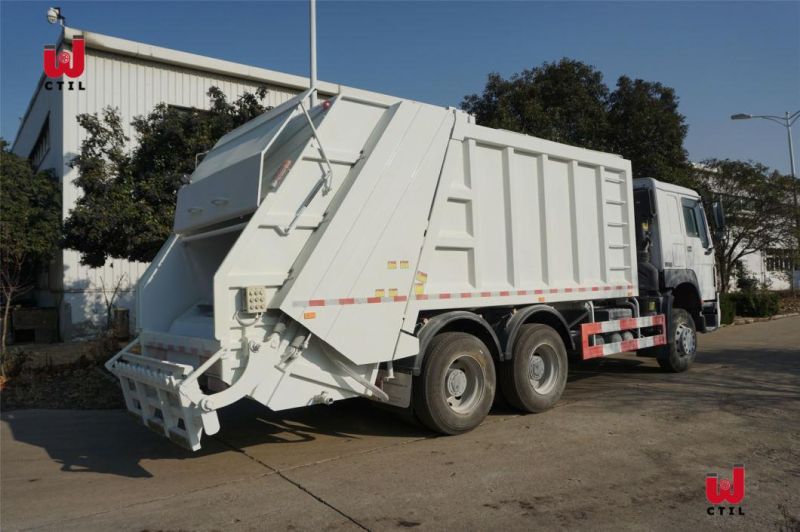 Sinotruk HOWO 6X4 336HP 8cbm 16cbm Garbage Truck Compressed Garbage Truck Garbage Compactor Truck