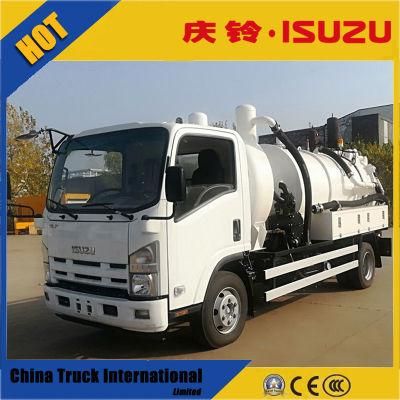Isuzu Nqr 700p 4*2 189HP Vacuum Septic Sewage Suction Truck