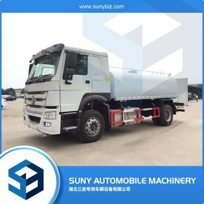 Facory Rhd 8000 Liters HOWO Water Transport Truck with Sprinkler Function