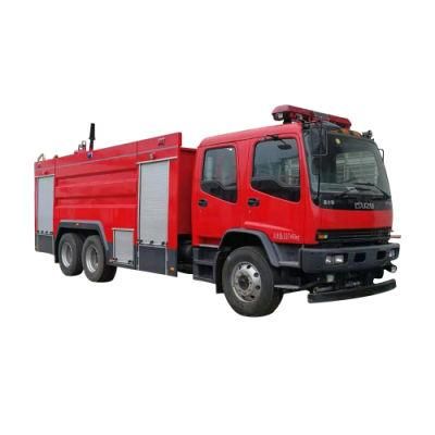 Suzu 6X4 Water Fire Truck 300HP (FVZ 15Ton 15000L Fire engine CB10/60 Water Pumper Cannon&gt; 65m)