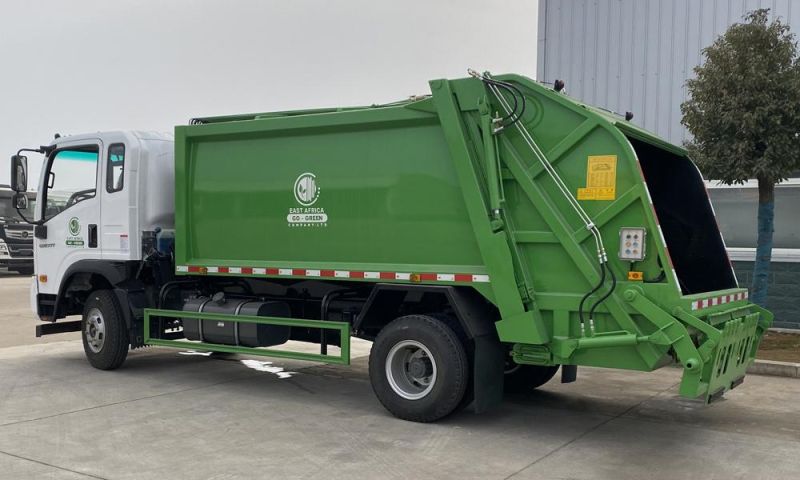 10cbm Compression Garbage Compactor Truck Waste Disposal Truck