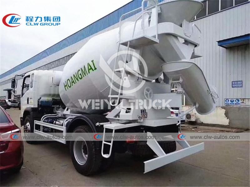 Sinotruk HOWO 4000liters 4cbm Concrete Mixer Truck Cement Mixer Drum Truck