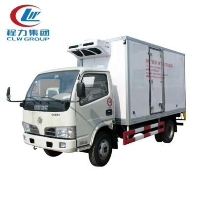 Dongfeng 4X2 5cbm Refrigerator Mini Van Truck