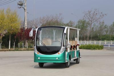 Wholesale Cheap Price Sightseeing Electric Car 4 Wheels Adult Sightseeing Car 14 Passenger Bus for Tourist