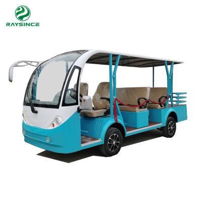 China Supplier New Energy Electric Car Sightseeing Bus