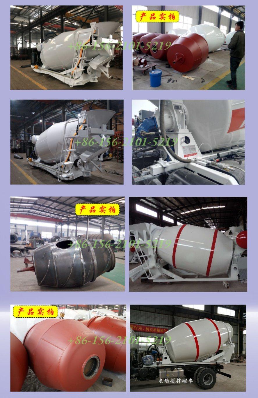 Bueno Brand 19cbm Material Cement Concrete Mixer Drum for Mitsubish Fuso Nissan Concrete Mixer Truck Chassis