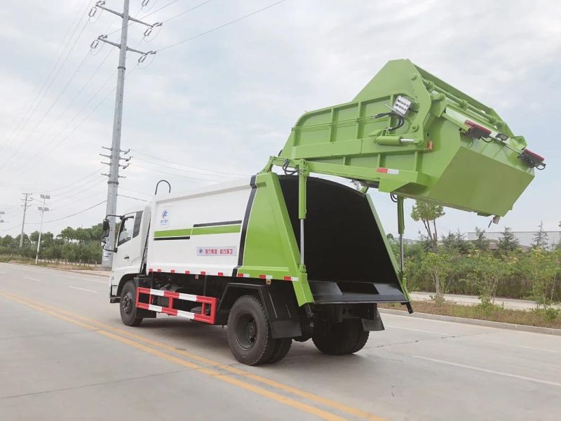 14m3 10m3 4X2 Refuse Collector Transport Garbage Compactor Compressed Trucks