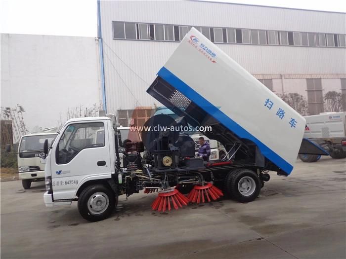 Isuzu 6cbm Road Sweeper Cleaning Equipment Road Sweeper Vacuum Cleaner Truck
