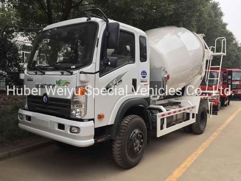 Factory Price Mini Sinotruk Cdw 5tons Concrete Mixer Truck 5m3 Cement Mixing Tank Truck 5cbm