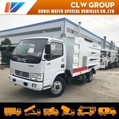 Dongfeng 4X2 Dust Suction Mine Street Cleaner Machine Sweeping Truck