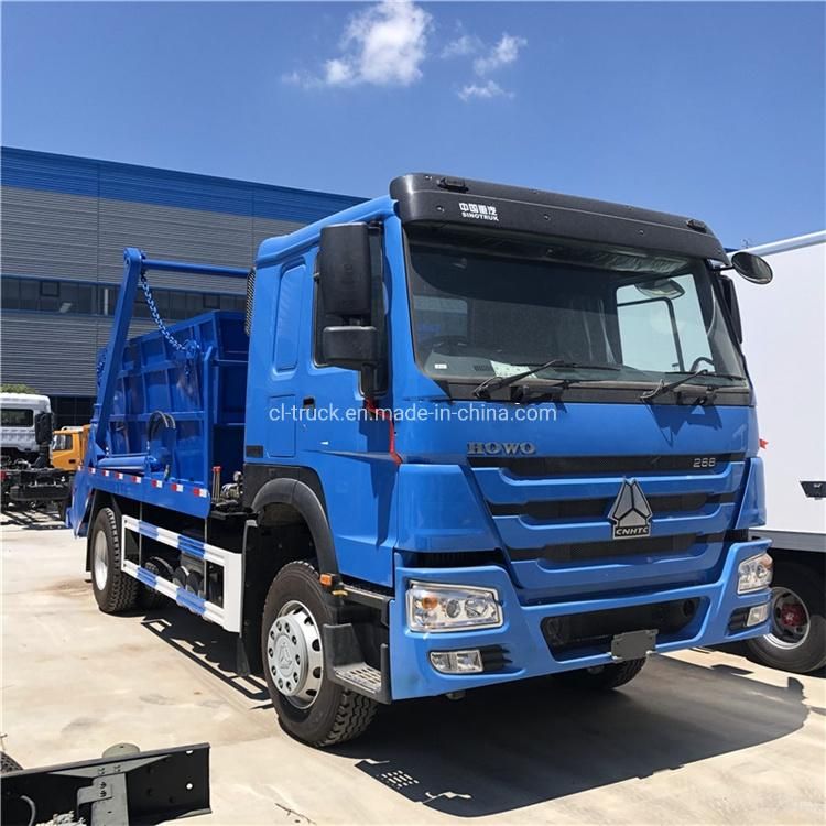 Sinotruk HOWO 10m3 8m3 Skip Loader Garbage Truck 14t