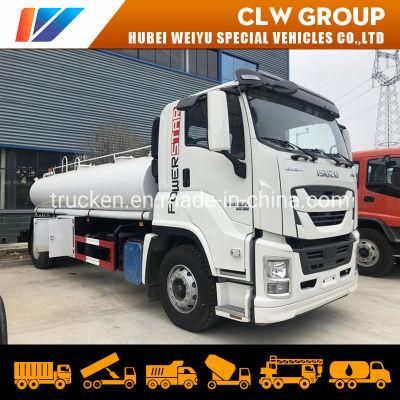 Japan 4*2 Anti-Aircraft Cannon 10000L Water Spraying Tank Truck 10 Tons Water Sprinkler Truck