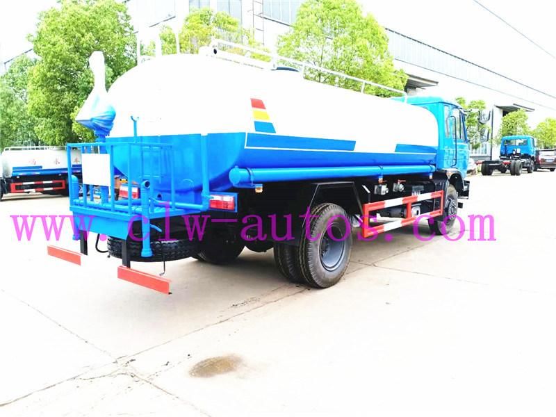 Dongfeng 153 Model 12000liters 15000liters Water Bowser Truck Water Sprinkler Truck Water Spraying Tank Truck