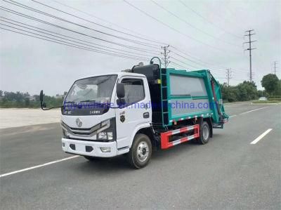 Cheap Price Dongfeng 6cbm 6m3 Compression Rubbish Vehicle for Waste Collection