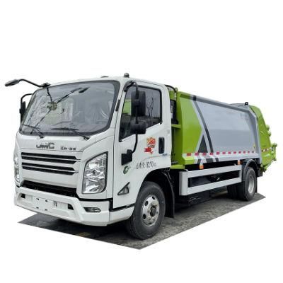Customized High Quality Jianglin 8 M3 Refuse Compactor Truck Body Part with Hydraulic Compression System for Sales