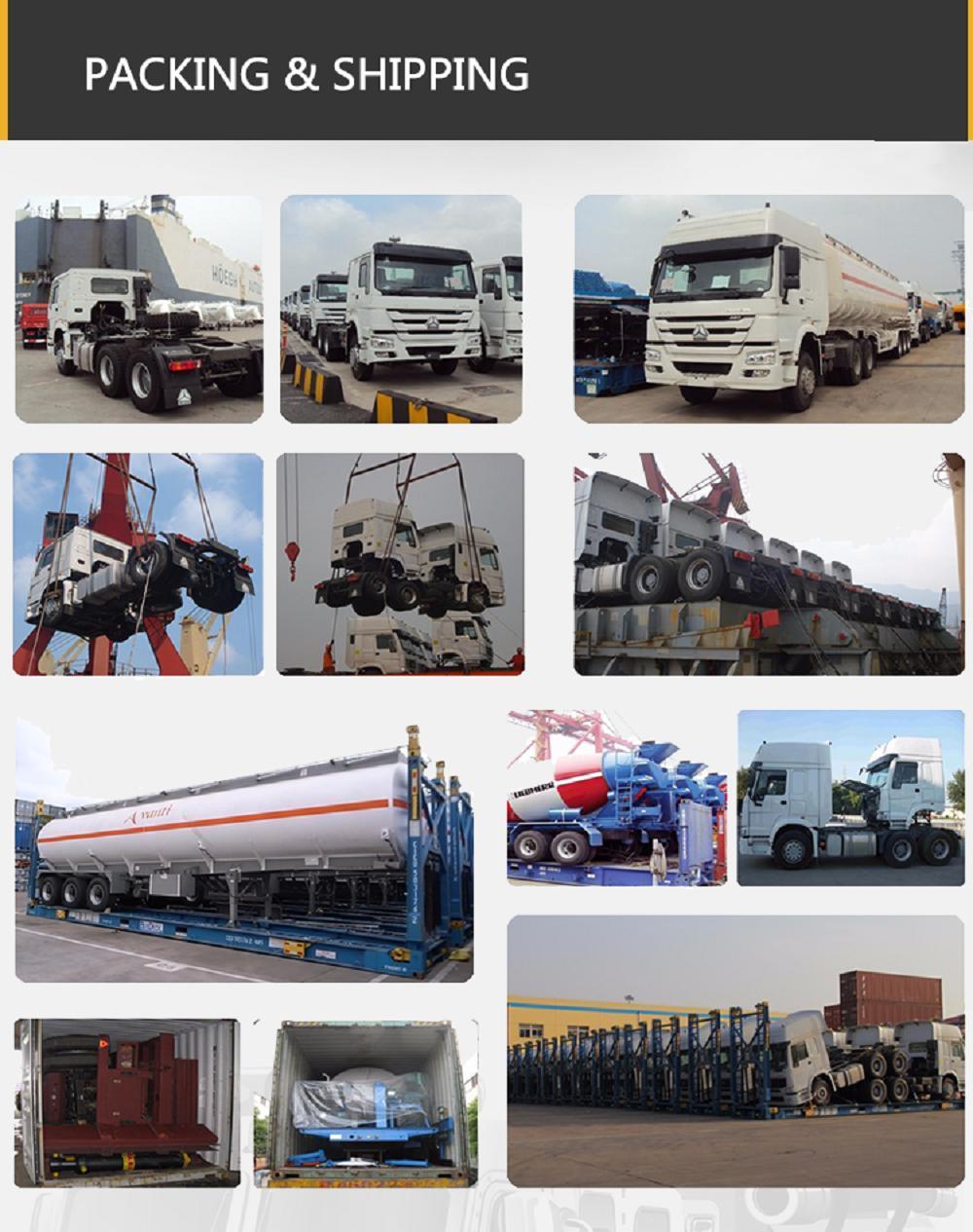 HOWO Concrete Mixer Trucks Cement Concrete Mixing Tank Truck