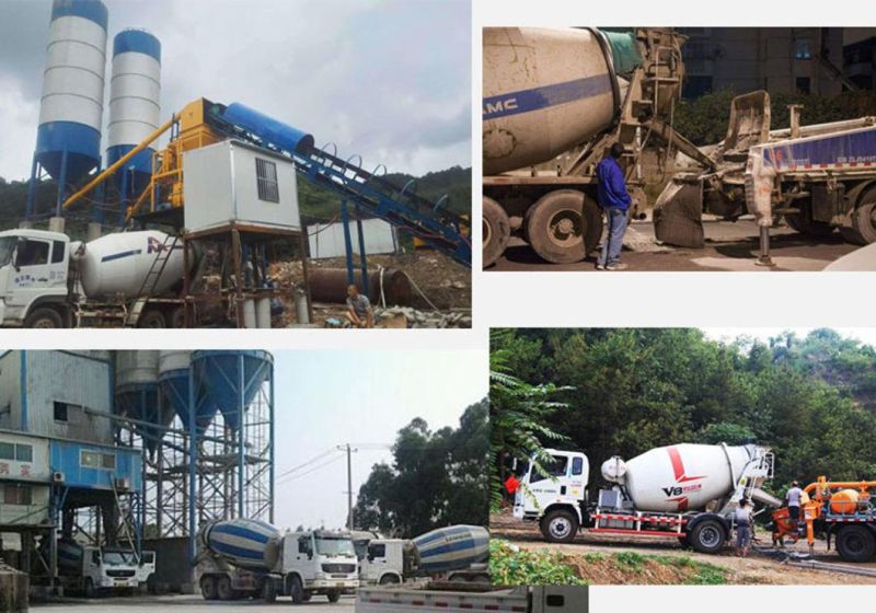 HOWO Sinotruk Euro 3 Diesel Enging 4-15m3 Volumetric Type Concrete Mixer Truck for Mixing Cement