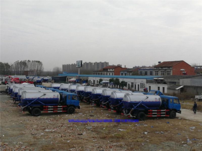 Dongfeng Sewage Suction with High Pressure Cleaning Truck